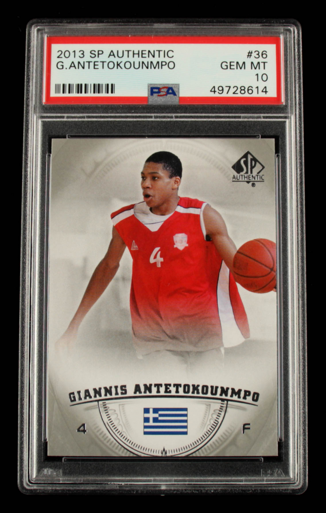 NBA giannis antetokounmpo☆PSA10☆⑩ （Giannis Antetokounmpo 