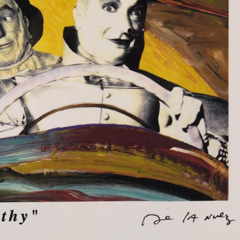 "Ditching Dorothy" LE 25x21 Custom Framed Artist Proof by Nelson De La Nuez (Artova) at PristineAuction.com "Ditching Dorothy" LE 25x21 Custom Framed Artist Proof by Nelson De La Nuez (Artova) at PristineAuction.com