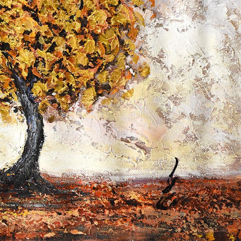 Inam Signed 62x32 Original Oil Painting on Canvas | Pristine Auction