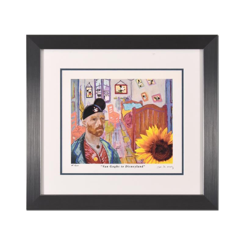 "Van Goghs to Disneyland" LE 22x20 Custom Framed Artist Proof by Nelson De La Nuez (Artova) at PristineAuction.com "Van Goghs to Disneyland" LE 22x20 Custom Framed Artist Proof by Nelson De La Nuez (Artova) at PristineAuction.com