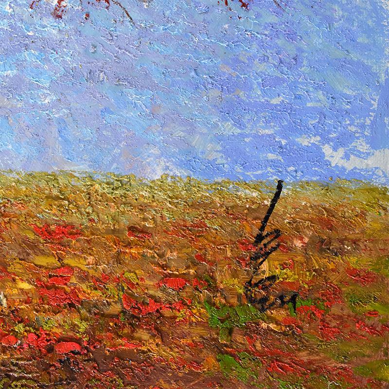 Inam Signed “Untitled” 52x36 Original Oil Painting on Canvas (PA ...