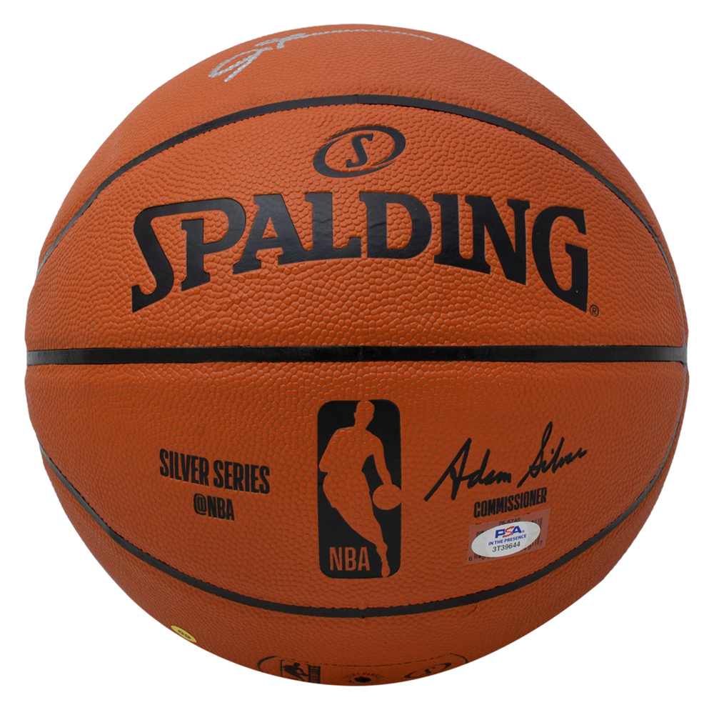 Allen Iverson Signed NBA Basketball (PSA) at PristineAuction.com Allen Iverson Signed NBA Basketball (PSA) at PristineAuction.com