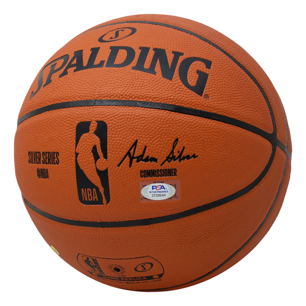 Allen Iverson Signed NBA Basketball (PSA) at PristineAuction.com Allen Iverson Signed NBA Basketball (PSA) at PristineAuction.com