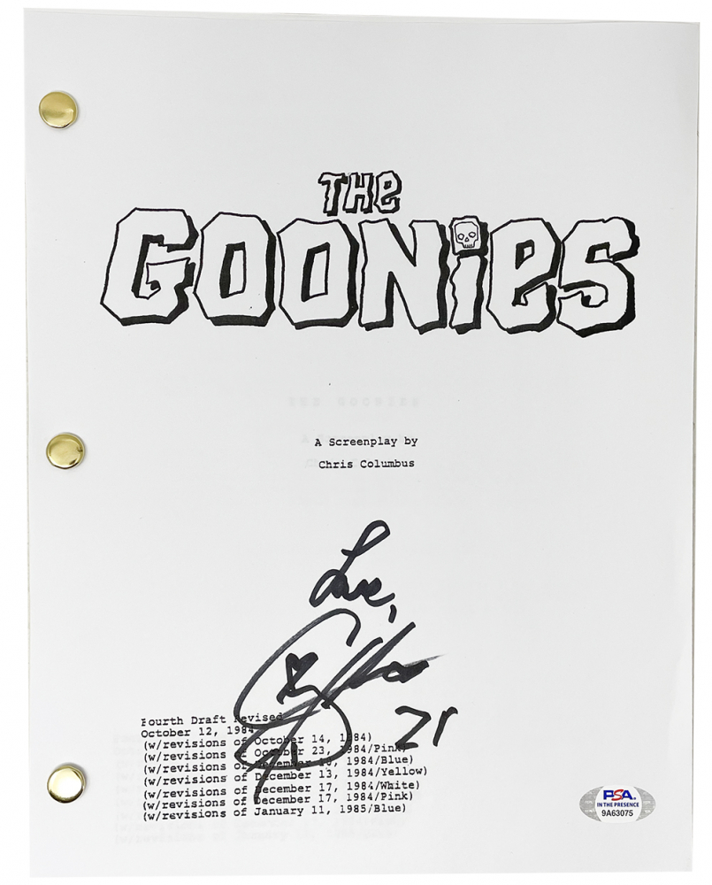 Corey Feldman Signed