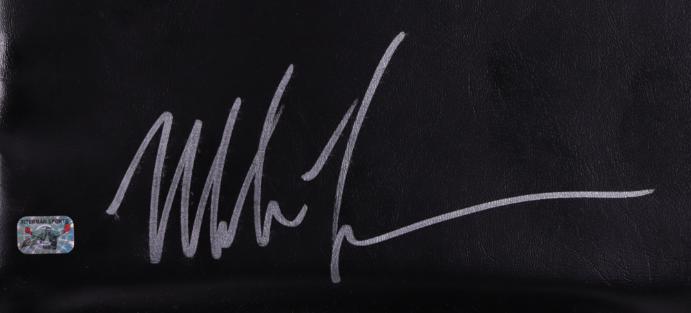 Mike Tyson Signed Wall Focused Punching Pad (Tyson) at PristineAuction.com Mike Tyson Signed Wall Focused Punching Pad (Tyson) at PristineAuction.com