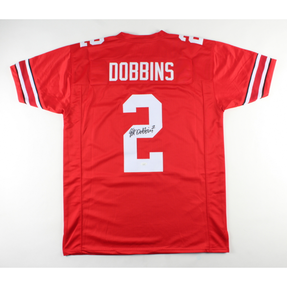 J.K. Dobbins Signed Jersey (JSA COA) Pristine Auction