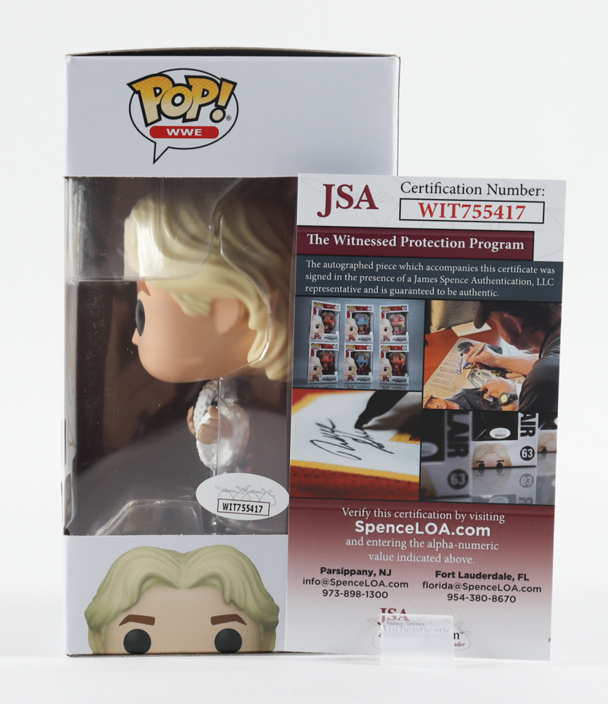 Ric Flair Signed WWE #82 Funko Pop! Vinyl Figure (JSA) at PristineAuction.com Ric Flair Signed WWE #82 Funko Pop! Vinyl Figure (JSA) at PristineAuction.com