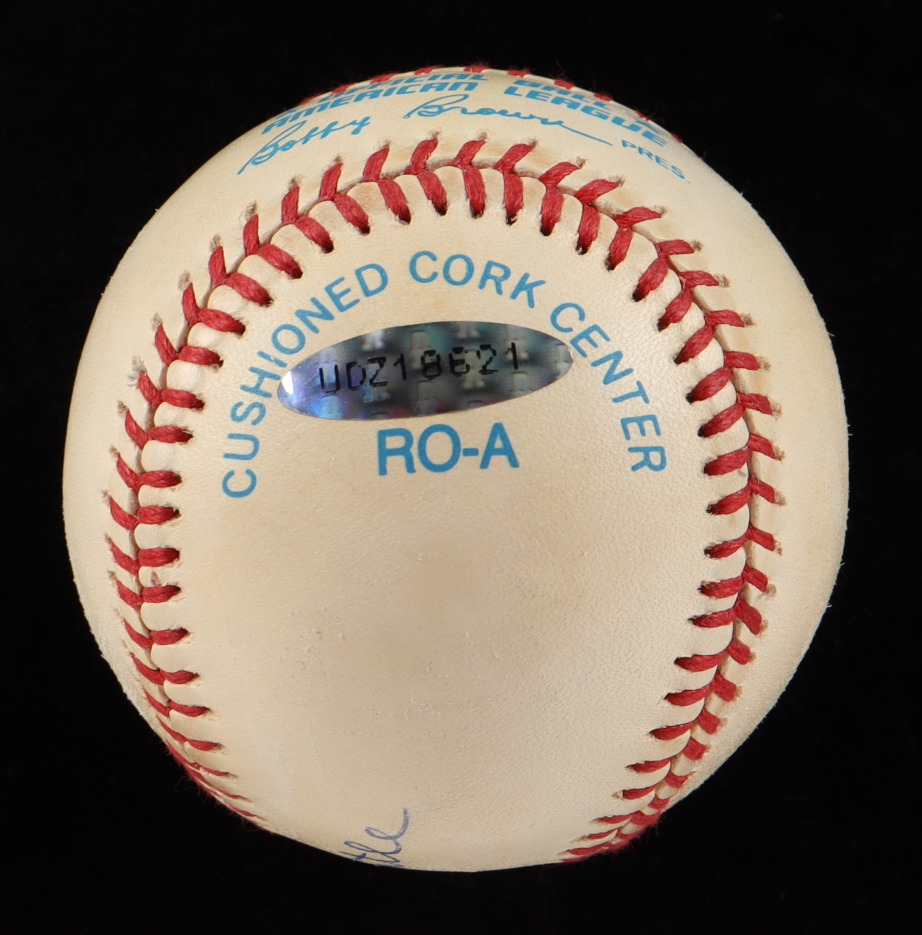 Mickey Mantle Signed OAL Baseball (UDA COA) at PristineAuction.com Mickey Mantle Signed OAL Baseball (UDA COA) at PristineAuction.com