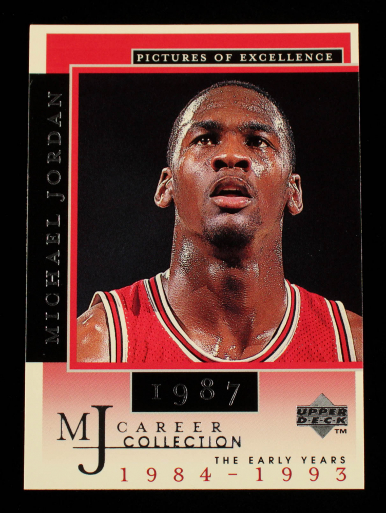 Michael Jordan 1998 Upper Deck Michael Jordan Career Collection #13