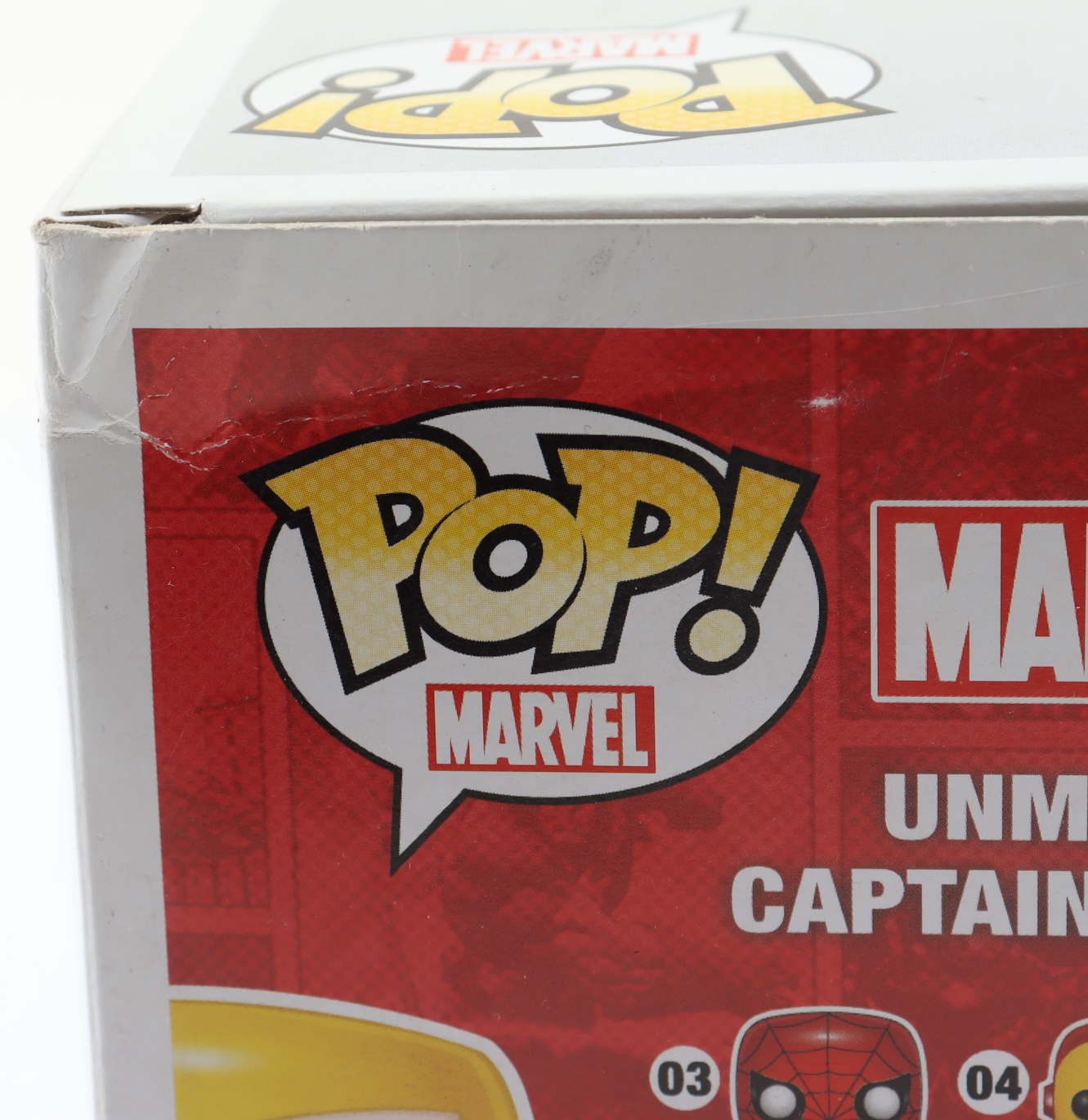 Unmasked Captain America - "Marvel" #06 Funko Pop! Vinyl Figure at PristineAuction.com Unmasked Captain America - "Marvel" #06 Funko Pop! Vinyl Figure at PristineAuction.com
