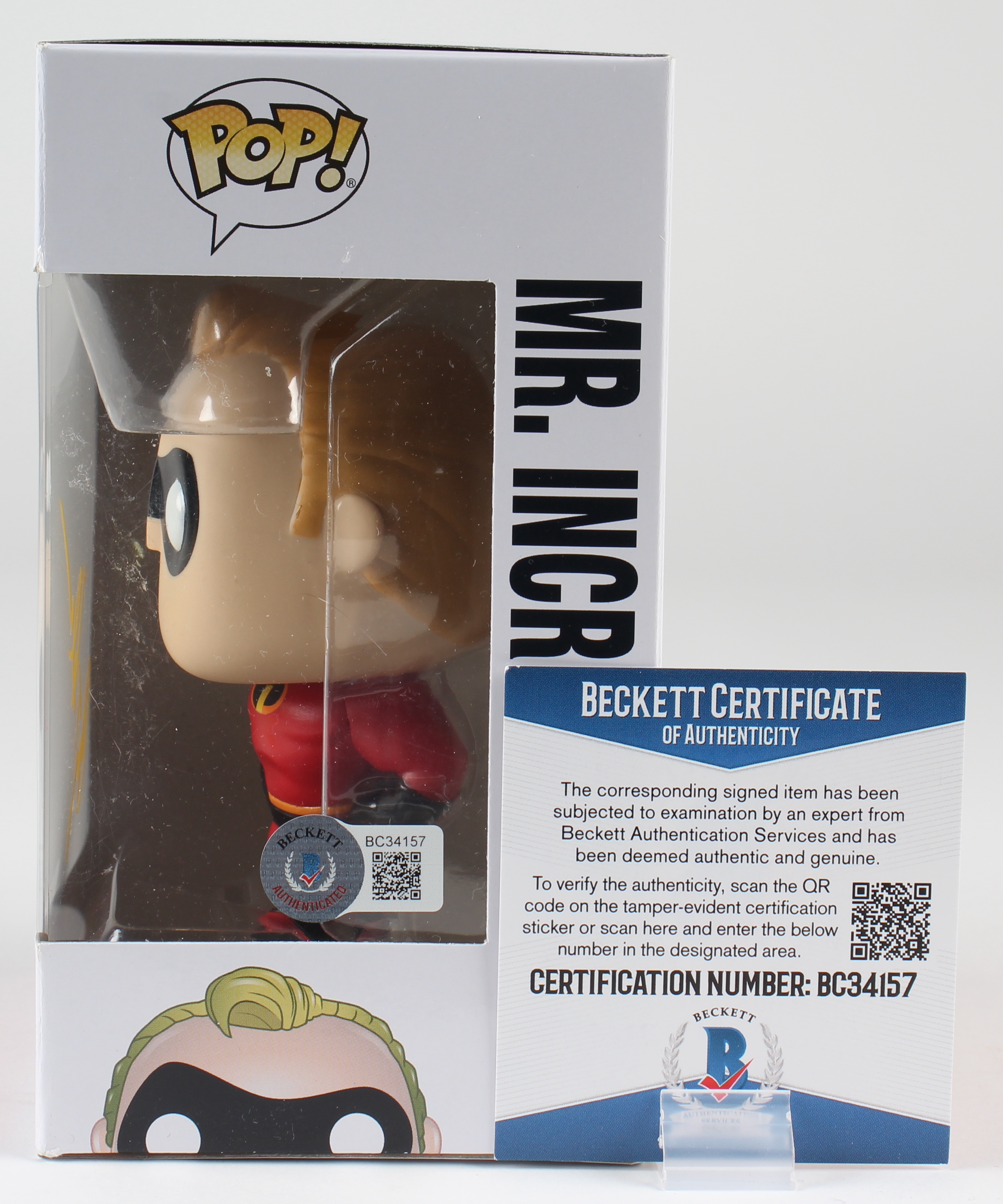 Craig T. Nelson Signed "Incredibles 2" #363 Mr. Incredible Funko Pop! Vinyl Figure (Beckett COA) at PristineAuction.com Craig T. Nelson Signed "Incredibles 2" #363 Mr. Incredible Funko Pop! Vinyl Figure (Beckett COA) at PristineAuction.com