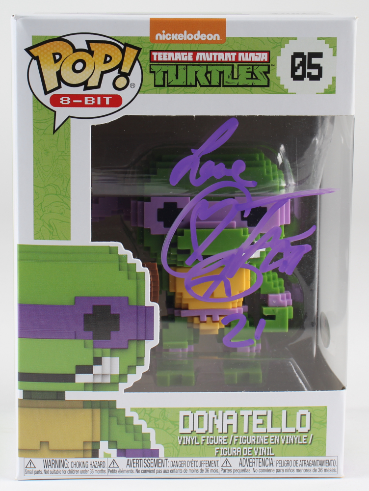 Corey Feldman Signed "TMNT" 05 Donatello Funko Pop! Vinyl Figure Inscribed "Love" (PSA