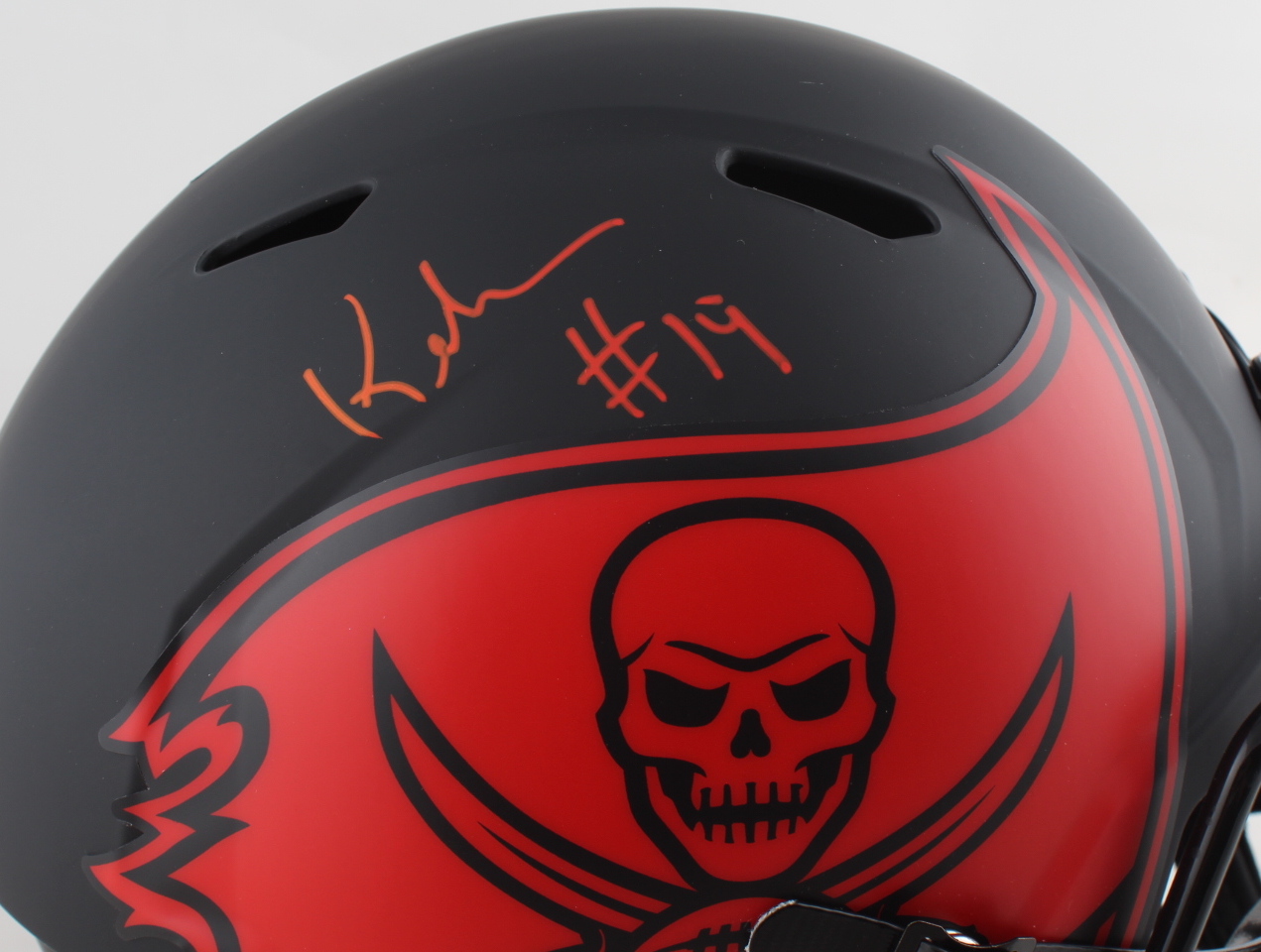 Keyshawn Johnson Signed Buccaneers Full-Size Eclipse Alternate Speed Helmet (JSA) at PristineAuction.com Keyshawn Johnson Signed Buccaneers Full-Size Eclipse Alternate Speed Helmet (JSA) at PristineAuction.com