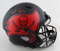 Keyshawn Johnson Signed Buccaneers Full-Size Eclipse Alternate Speed Helmet (JSA) at PristineAuction.com