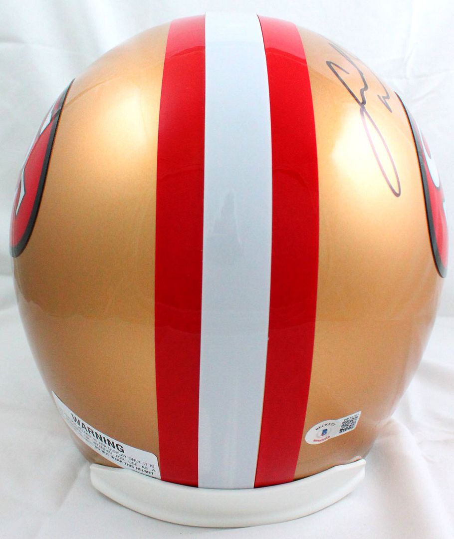 Patrick Willis & Fred Warner Signed 49ers Full-Size Helmet (Beckett) at PristineAuction.com Patrick Willis & Fred Warner Signed 49ers Full-Size Helmet (Beckett) at PristineAuction.com