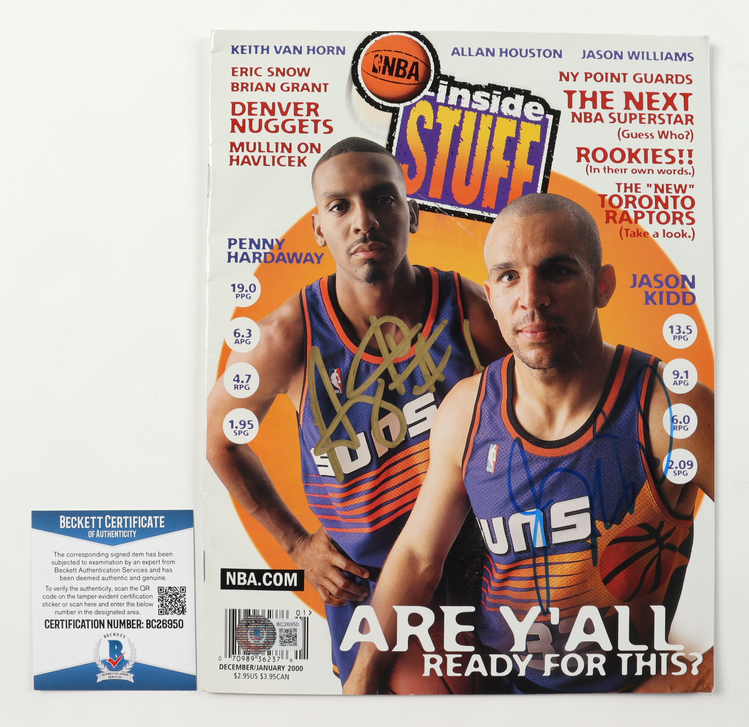 ANFERNEE HARDAWAY (NET PROFIT) ポスター NBA ＠ANFERNEE