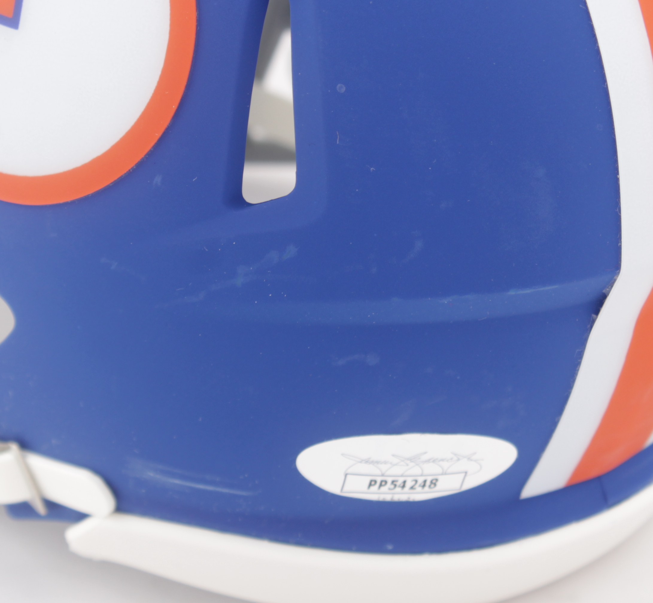 Marlon Dunlap Signed Florida Gators Speed Mini Helmet Inscribed "Chomp Chomp" (JSA) (See Description) at PristineAuction.com Marlon Dunlap Signed Florida Gators Speed Mini Helmet Inscribed "Chomp Chomp" (JSA) (See Description) at PristineAuction.com