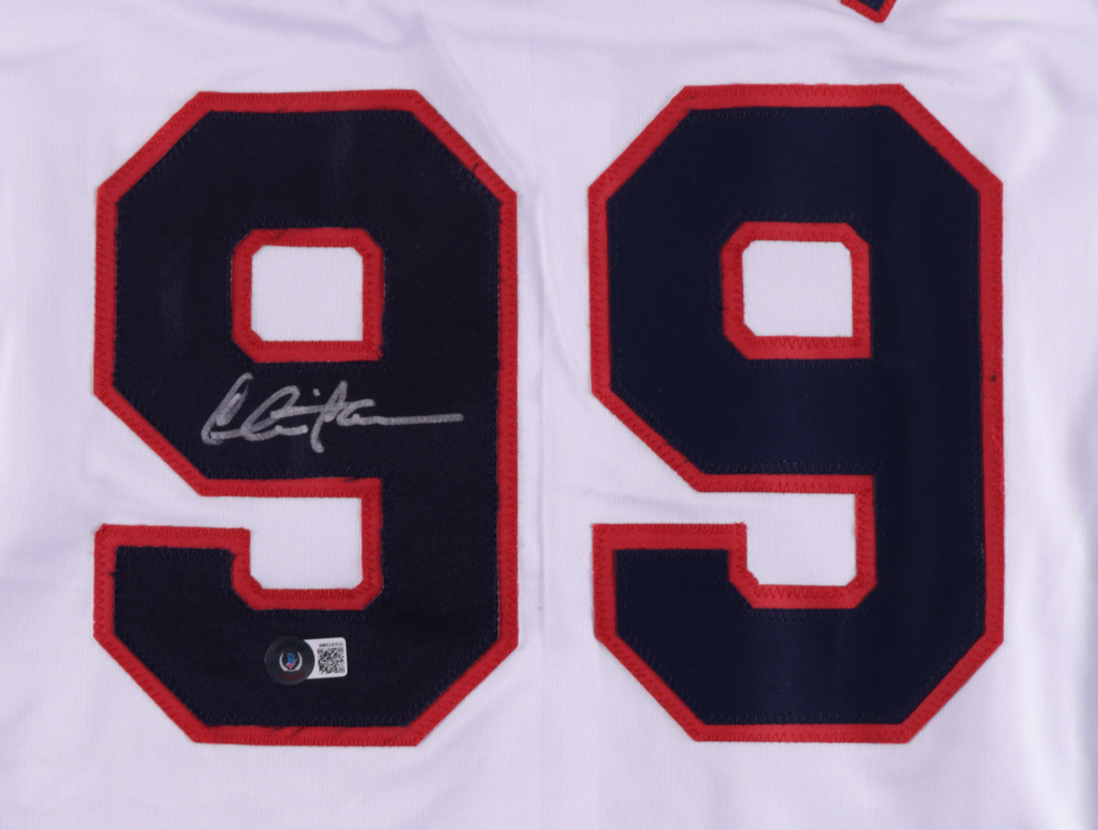 Charlie Sheen Signed Jersey (Beckett Hologram) at PristineAuction.com Charlie Sheen Signed Jersey (Beckett Hologram) at PristineAuction.com