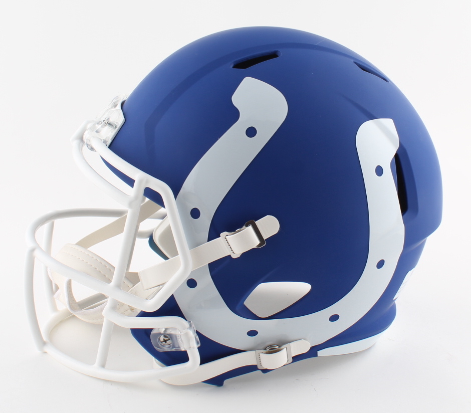 Reggie Wayne Signed Colts Full-Size AMP Alternate Speed Helmet ...
