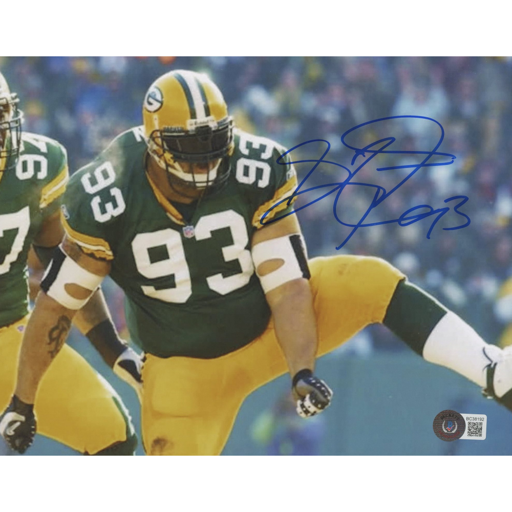 Gilbert Brown Signed Packers 8x10 Photo (Beckett COA) Pristine Auction