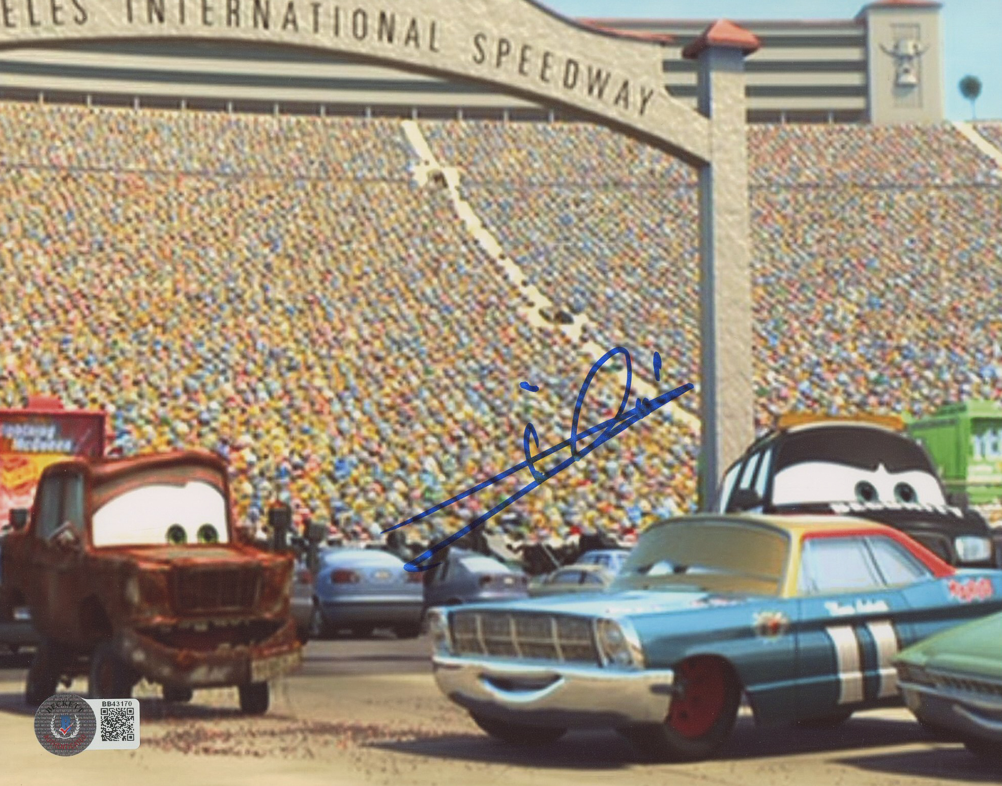 Mario Andretti Signed "Cars" 8x10 Photo (Beckett) at PristineAuction.com Mario Andretti Signed "Cars" 8x10 Photo (Beckett) at PristineAuction.com