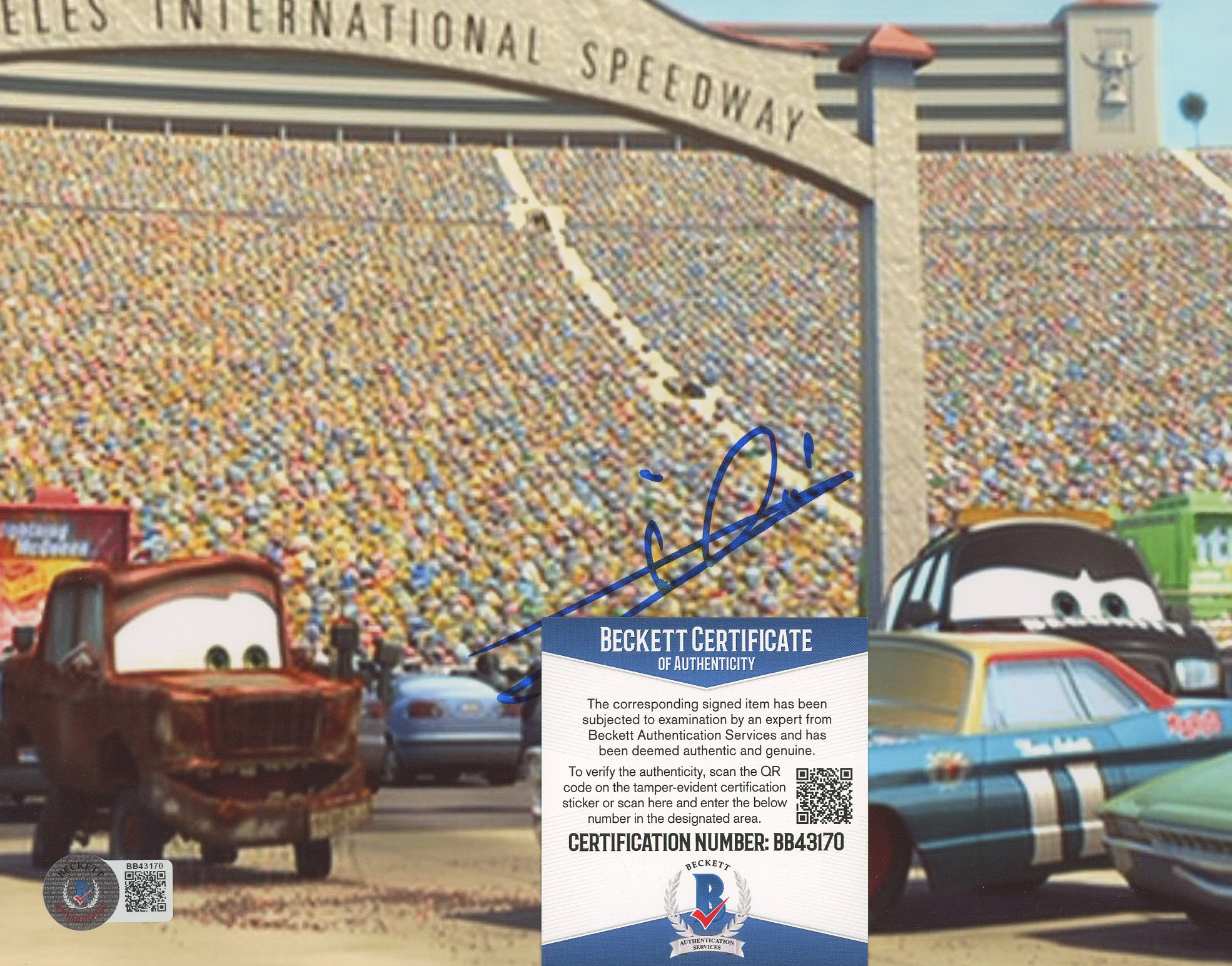 Mario Andretti Signed "Cars" 8x10 Photo (Beckett) at PristineAuction.com Mario Andretti Signed "Cars" 8x10 Photo (Beckett) at PristineAuction.com