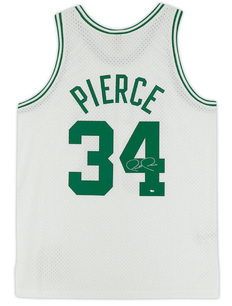 Paul Pierce Signed Celtics Mitchell & Ness Jersey (Fanatics) at PristineAuction.com Paul Pierce Signed Celtics Mitchell & Ness Jersey (Fanatics) at PristineAuction.com