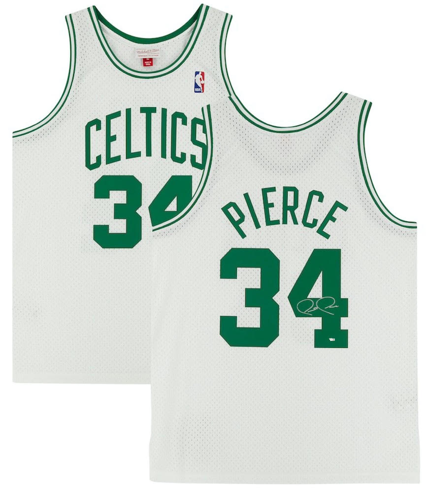Paul Pierce Signed Celtics Mitchell & Ness Jersey (Fanatics) at PristineAuction.com Paul Pierce Signed Celtics Mitchell & Ness Jersey (Fanatics) at PristineAuction.com