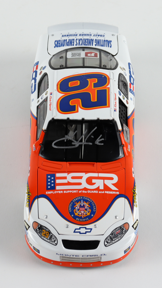 Kevin Harvick Signed 2004 NASCAR #29 ESGR / Coast Guard - 1:24 Premium Action Diecast Car (PA COA) at PristineAuction.com Kevin Harvick Signed 2004 NASCAR #29 ESGR / Coast Guard - 1:24 Premium Action Diecast Car (PA COA) at PristineAuction.com