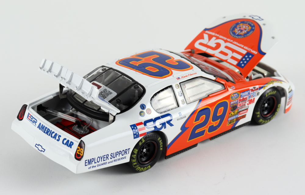 Kevin Harvick Signed 2004 NASCAR #29 ESGR / Coast Guard - 1:24 Premium Action Diecast Car (PA COA) at PristineAuction.com Kevin Harvick Signed 2004 NASCAR #29 ESGR / Coast Guard - 1:24 Premium Action Diecast Car (PA COA) at PristineAuction.com