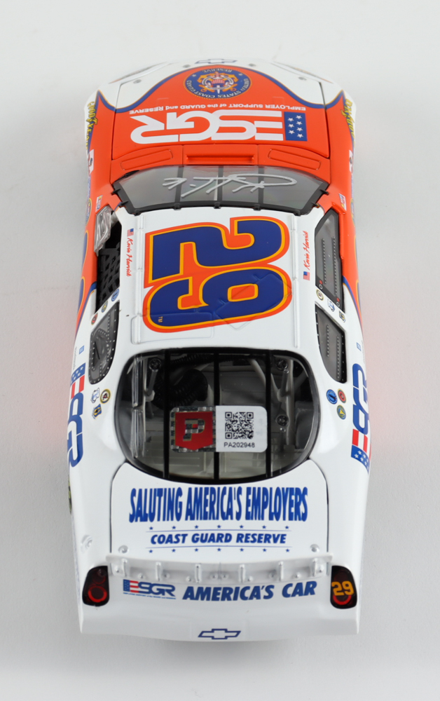Kevin Harvick Signed 2004 NASCAR #29 ESGR / Coast Guard - 1:24 Premium Action Diecast Car (PA COA) at PristineAuction.com Kevin Harvick Signed 2004 NASCAR #29 ESGR / Coast Guard - 1:24 Premium Action Diecast Car (PA COA) at PristineAuction.com