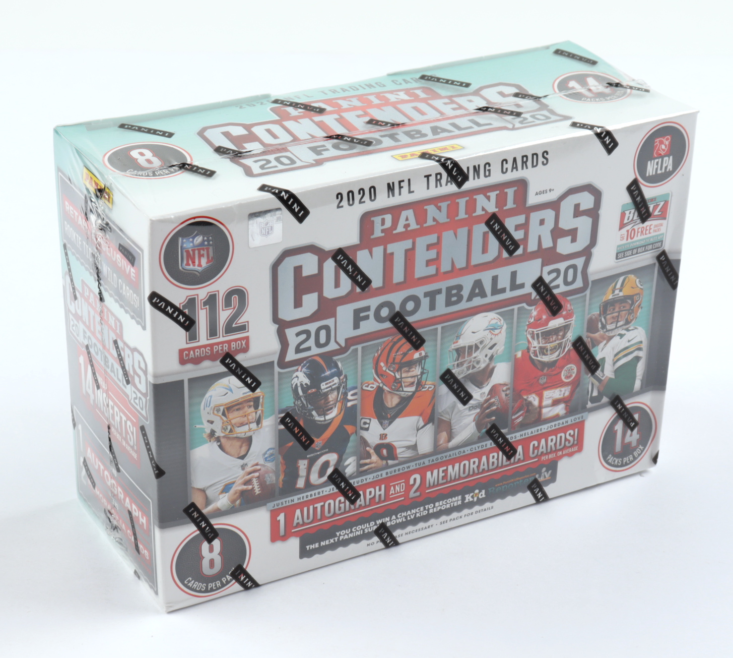 2020 Panini Contenders Football Mega Box with (14) Packs at PristineAuction.com 2020 Panini Contenders Football Mega Box with (14) Packs at PristineAuction.com