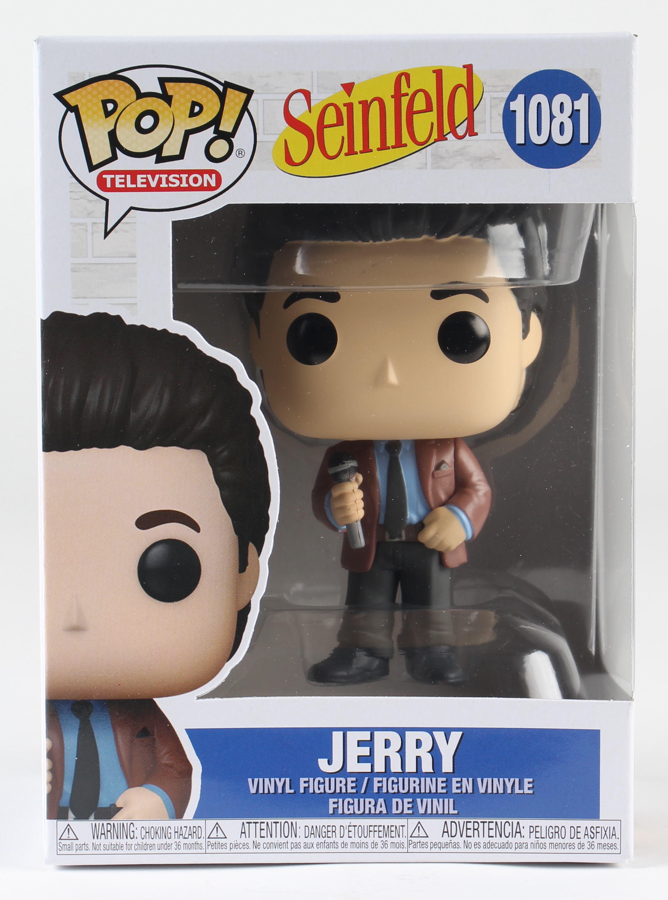 Jerry Seinfeld Doing Stand-Up - "Seinfeld" - Television #1081 Funko Pop! Vinyl Figure at PristineAuction.com Jerry Seinfeld Doing Stand-Up - "Seinfeld" - Television #1081 Funko Pop! Vinyl Figure at PristineAuction.com
