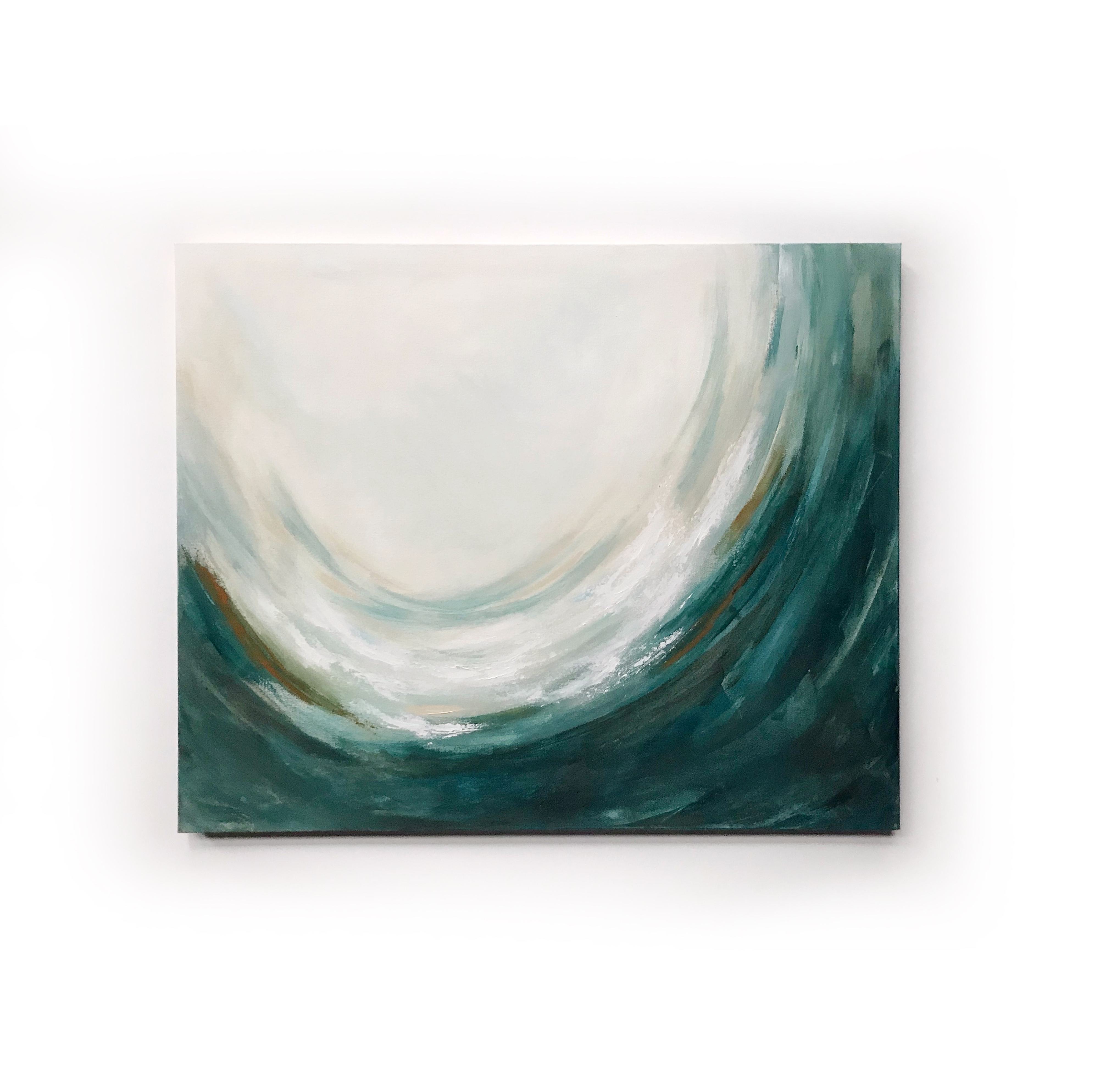 Kobie Moore Signed "Breathe" 24x30 Acrylic on Gallery Wrapped Canvas at PristineAuction.com Kobie Moore Signed "Breathe" 24x30 Acrylic on Gallery Wrapped Canvas at PristineAuction.com