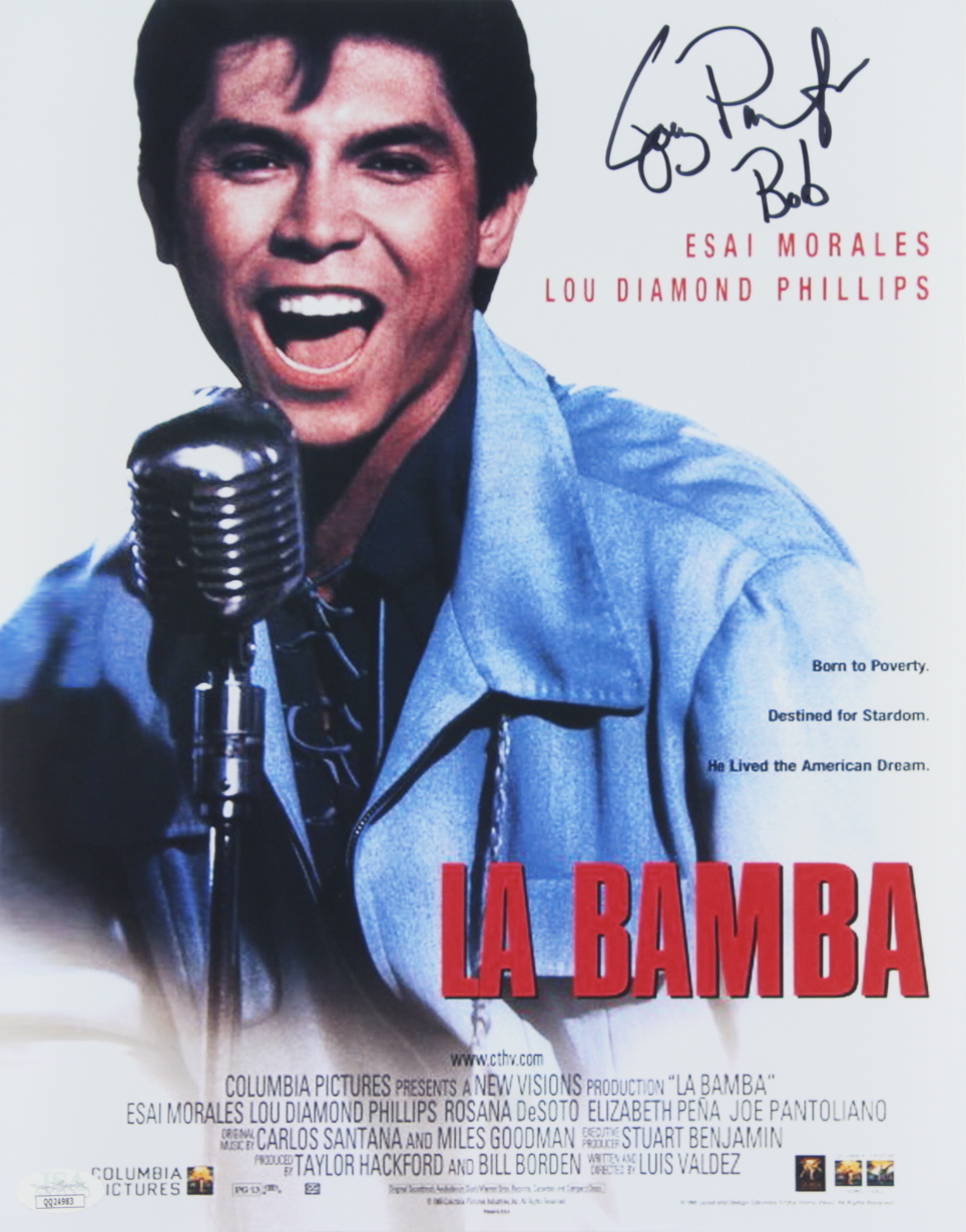 Joe Pantoliano Signed "La Bamba" 11x14 Photo Inscribed "Bob" (JSA COA) at PristineAuction.com Joe Pantoliano Signed "La Bamba" 11x14 Photo Inscribed "Bob" (JSA COA) at PristineAuction.com
