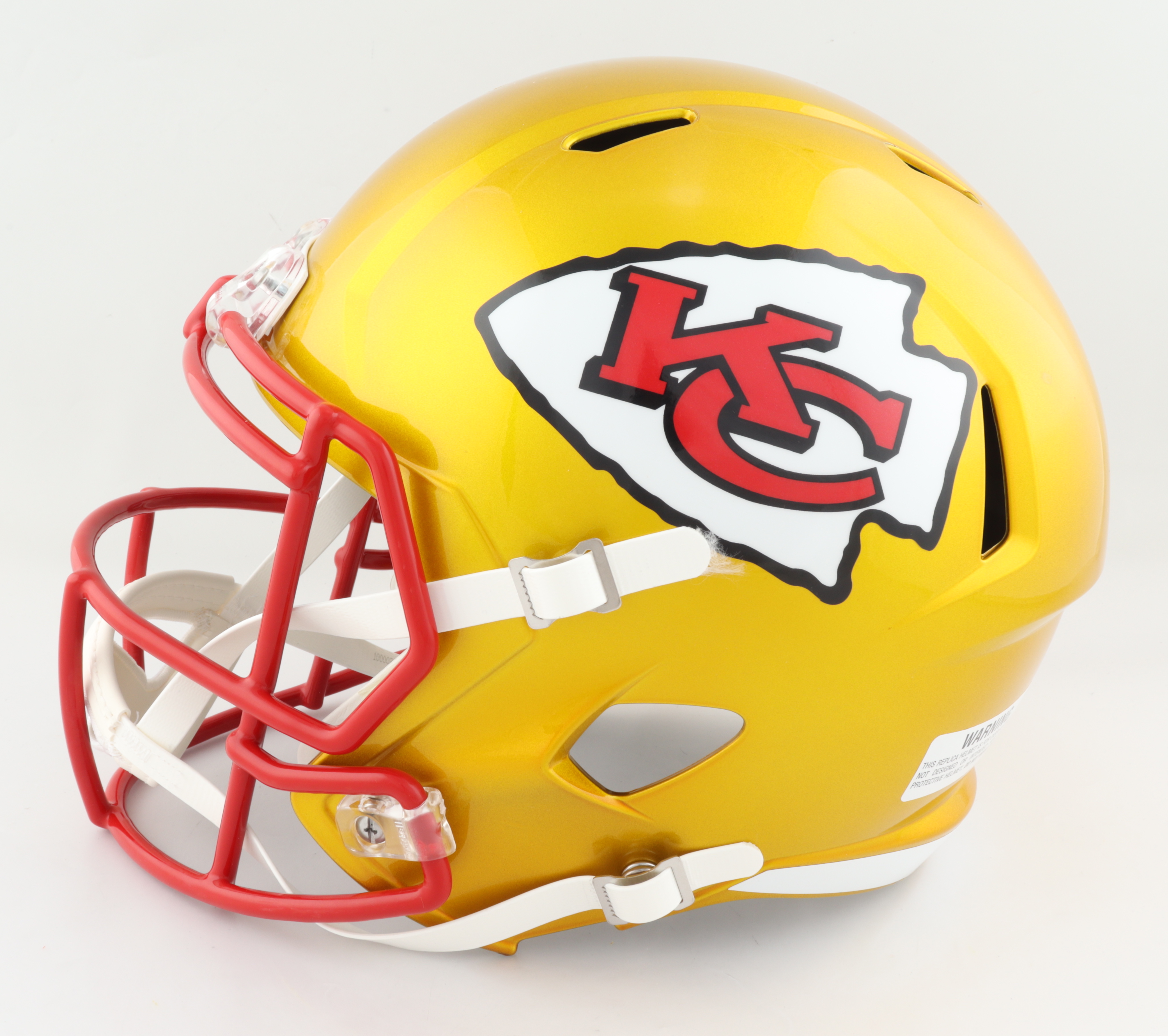 Tyreek Hill Signed Chiefs Full-Size Flash Alternate Speed Helmet Inscribed "Cheetah" (Beckett COA) at PristineAuction.com Tyreek Hill Signed Chiefs Full-Size Flash Alternate Speed Helmet Inscribed "Cheetah" (Beckett COA) at PristineAuction.com