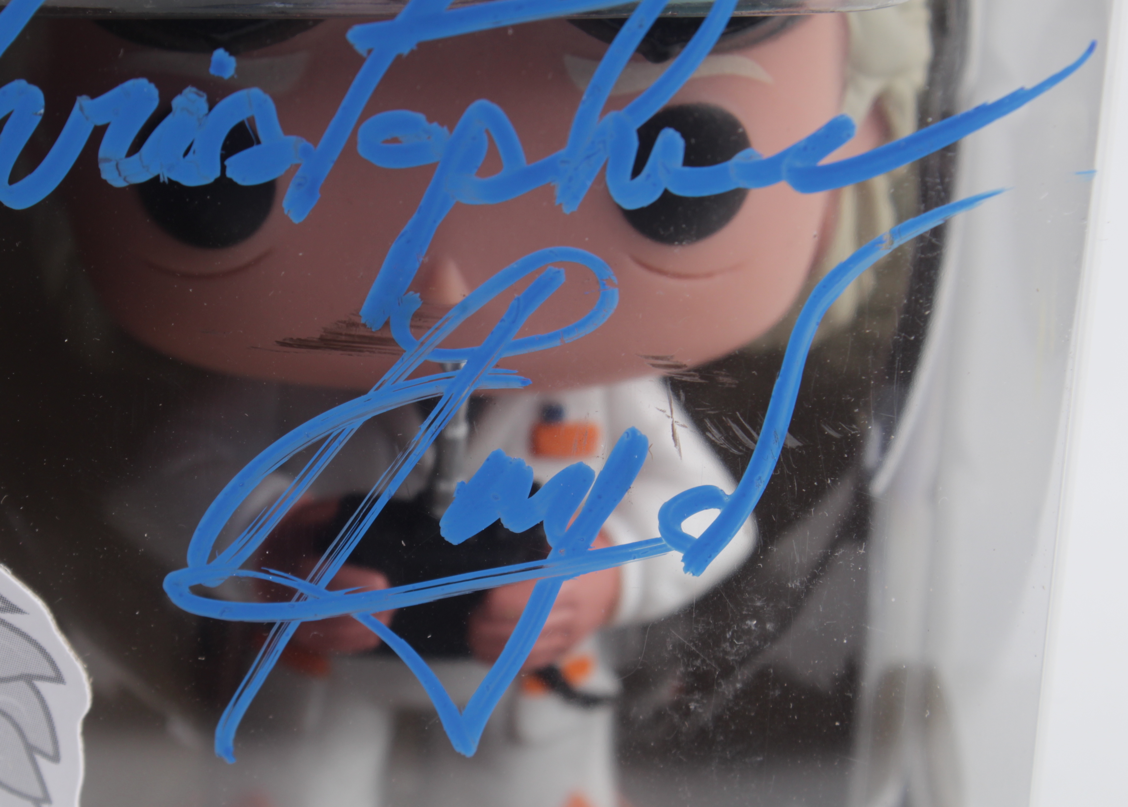 Christopher Lloyd Signed "Back to the Future" #50 Dr. Emmett Brown Funko Pop! Vinyl Figure (JSA COA) (See Description) at PristineAuction.com Christopher Lloyd Signed "Back to the Future" #50 Dr. Emmett Brown Funko Pop! Vinyl Figure (JSA COA) (See Description) at PristineAuction.com