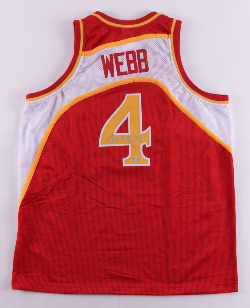 Spud Webb Signed Jersey (TriStar Hologram) at PristineAuction.com Spud Webb Signed Jersey (TriStar Hologram) at PristineAuction.com