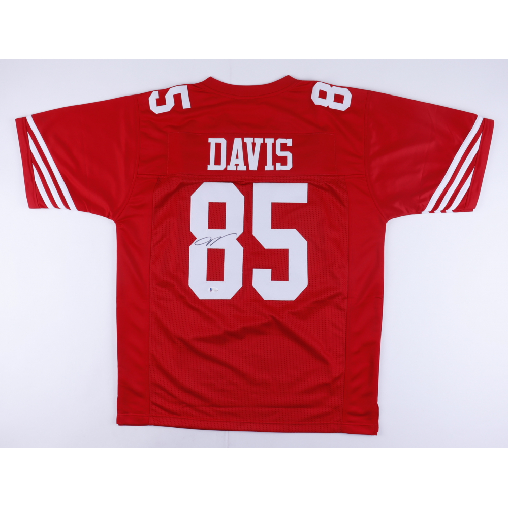 vernon davis jersey authentic