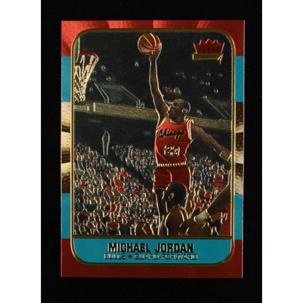 1996 fleer polychrome jordan
