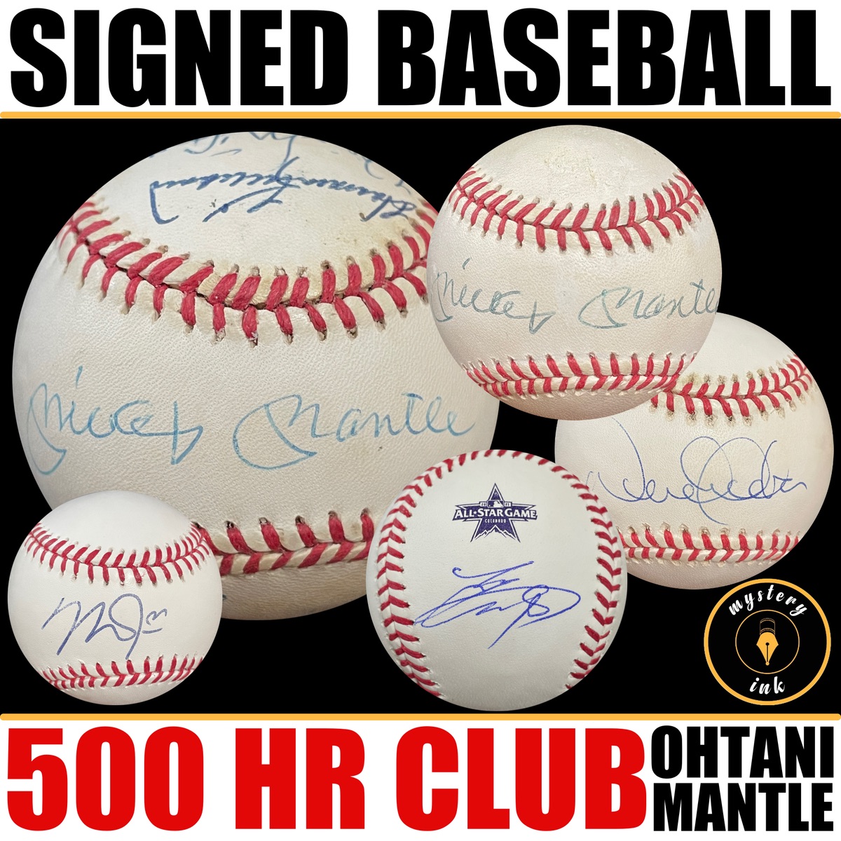 Mystery Ink Ballpark Signatures Signed Baseball Mystery Box with 500 HR CLUB! (1) One Signed Baseball in Every Box! at PristineAuction.com Mystery Ink Ballpark Signatures Signed Baseball Mystery Box with 500 HR CLUB! (1) One Signed Baseball in Every Box! at PristineAuction.com