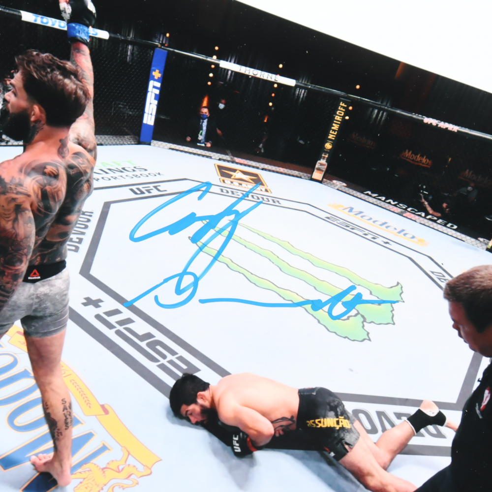 Tableau Sur Toile Cody Garbrandt UFC MMA - Art Mural Sportif Grunge Moderne
