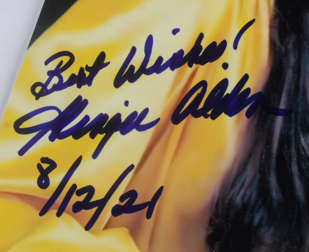 Ginger Alden Signed 8x10 Photo Inscribed "Best Wishes!" & "8/12/2021