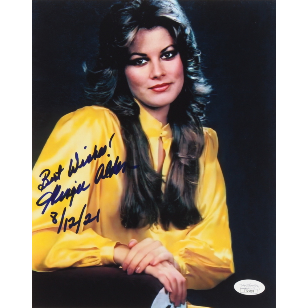 Ginger Alden Signed 8x10 Photo Inscribed "Best Wishes!" & "8/12/2021