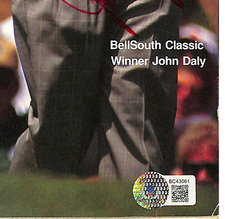 John Daly Signed 1994 Golf World Magazine (Beckett) at PristineAuction.com John Daly Signed 1994 Golf World Magazine (Beckett) at PristineAuction.com