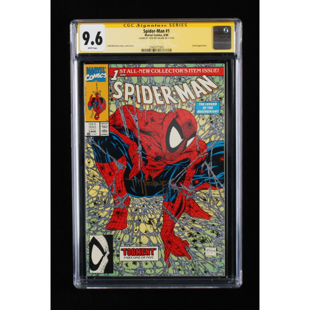 Todd McFarlane Signed 1990 