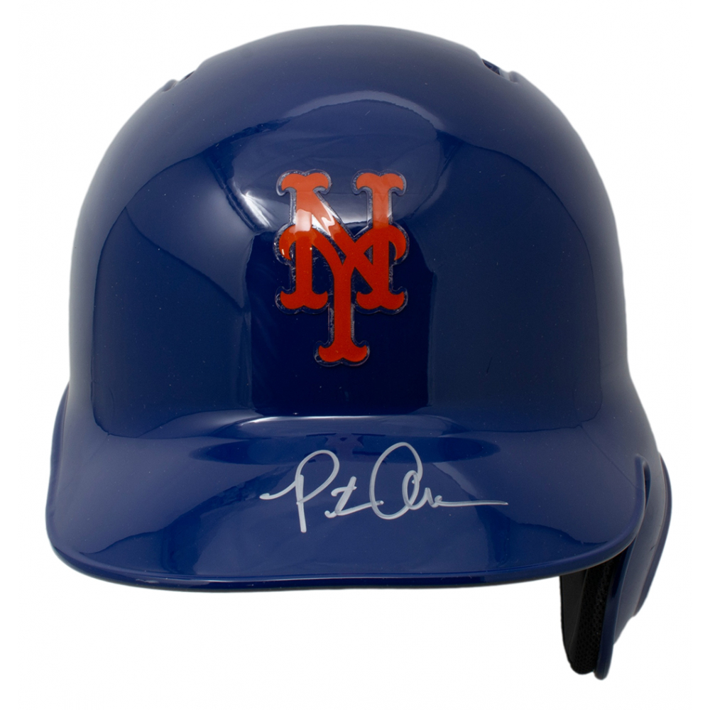 Pete Alonso Signed Mets FullSize Batting Helmet (Fanatics & MLB