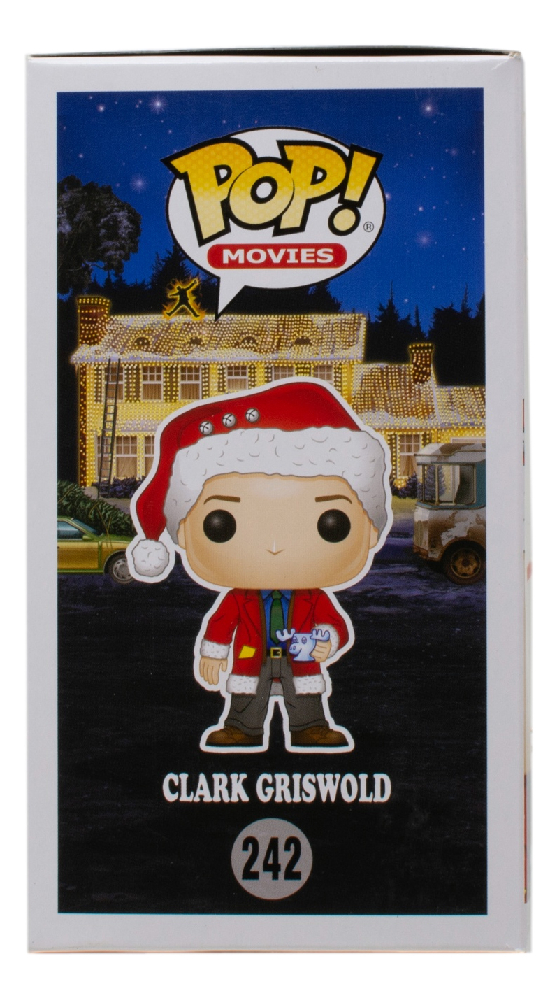 Chevy Chase Signed "National Lampoon's Christmas Vacation" #242 Clark Griswold Funko Pop! Vinyl Figure (Beckett) at PristineAuction.com Chevy Chase Signed "National Lampoon's Christmas Vacation" #242 Clark Griswold Funko Pop! Vinyl Figure (Beckett) at PristineAuction.com