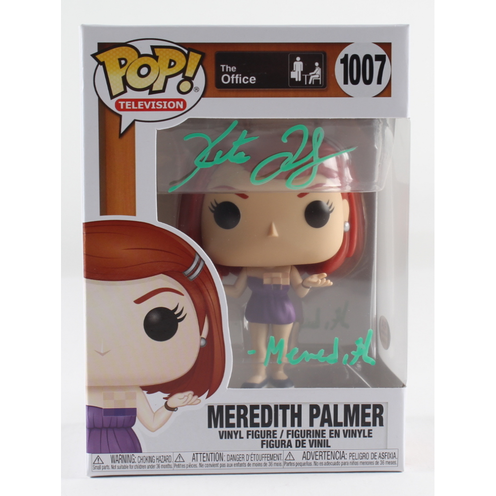 Kate Flannery Signed "The Office" 1007 Meredith Palmer Funko Pop