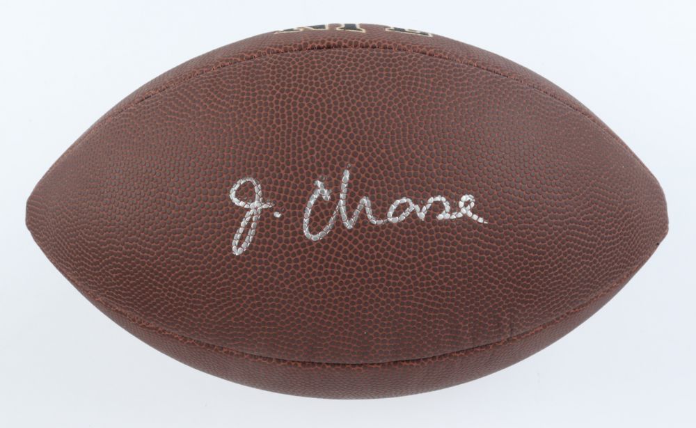 Ja'Marr Chase Signed NFL Logo Football (JSA COA) at PristineAuction.com Ja'Marr Chase Signed NFL Logo Football (JSA COA) at PristineAuction.com
